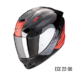 Scorpion Exo-1400 Evo 2 Air Luma Nero Rosso - Equipaggiamento Moto Accessorio Motociclista