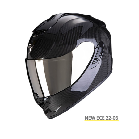 Scorpion Exo-1400 Evo 2 Carbon Air Solid Nero - Equipaggiamento Moto Accessorio Motociclista