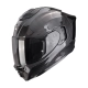 Scorpion Exo-1500 Carbon Air Solid Nero Lucido - Equipaggiamento Moto Accessorio Motociclista