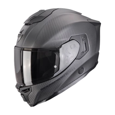 Scorpion Exo-1500 Carbon Air Solid Nero Opaco - Equipaggiamento Moto Accessorio Motociclista