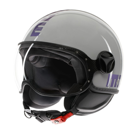 Momo Fighter Classic Flip Blu Fucsia E2206 - Equipaggiamento Moto Accessorio Motociclista