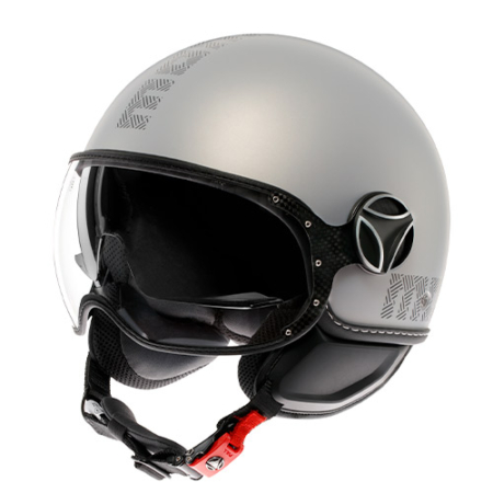 Momo Fighter Evo Hip Grigio Opaco Silver E2206 - Equipaggiamento Moto Accessorio Motociclista