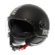 Momo Fighter Evo Nero Opaco Silver E2206 - Equipaggiamento Moto Accessorio Motociclista