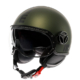 Momo Fighter Evo Verde Opaco Nero E2206 - Equipaggiamento Moto Accessorio Motociclista