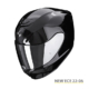 Scorpion Exo-391 Nero Solid - Equipaggiamento Moto Accessorio Motociclista