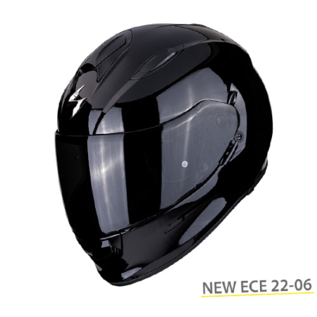 Scorpion Exo-491 Nero Solid - Equipaggiamento Moto Accessorio Motociclista