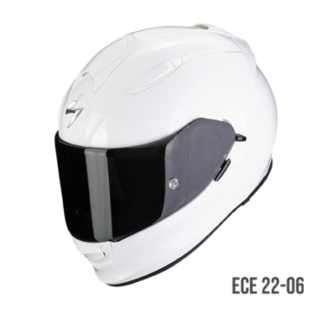 Scorpion Exo-491 Bianco Solid - Equipaggiamento Moto Accessorio Motociclista