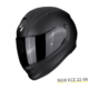 Scorpion Exo-491 Nero Opaco Solid - Equipaggiamento Moto Accessorio Motociclista