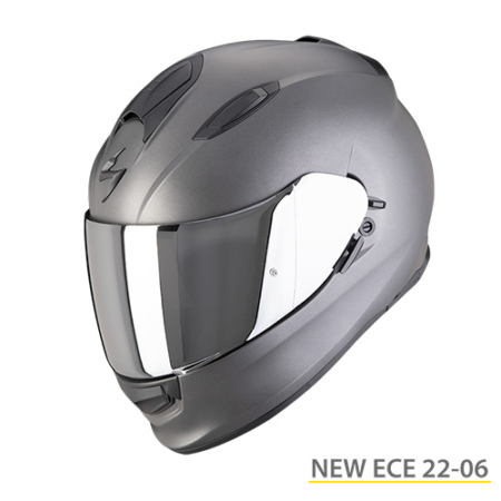 Scorpion Exo-491 Antracite Opaco Solid - Equipaggiamento Moto Accessorio Motociclista