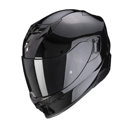 Scorpion Exo-520 Evo Air Nero Solid - Equipaggiamento Moto Accessorio Motociclista