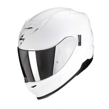 Scorpion Exo-520 Evo Air Bianco Solid - Equipaggiamento Moto Accessorio Motociclista