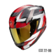Scorpion Exo-391 Captor Nero Rosso - Equipaggiamento Moto Accessorio Motociclista