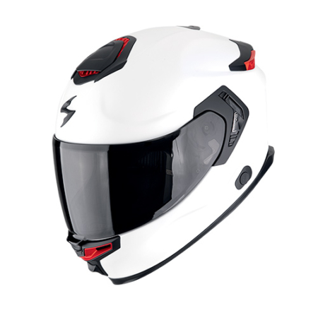 Scorpion Exo-Gt Sp Air Bianco Perla Opaco Solid - Equipaggiamento Moto Accessorio Motociclista