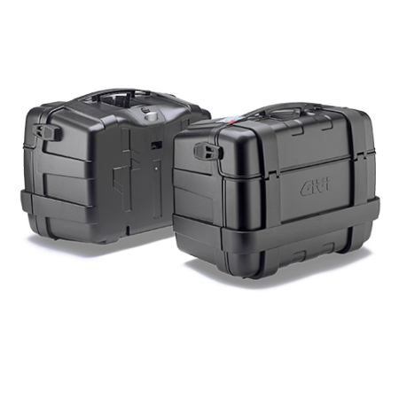 Givi TRK46BPACK2 Trekker Valigie 46 lt Nero - Equipaggiamento Moto Accessorio Motociclista