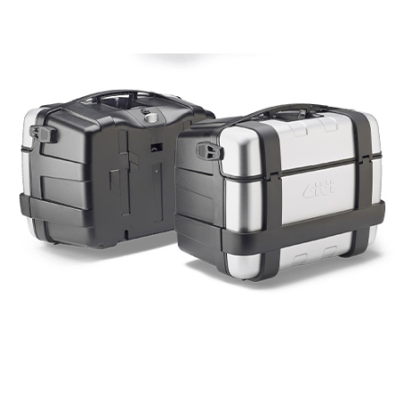 Givi TRK46PACK2 Trekker Valigie 46 lt Alu - Equipaggiamento Moto Accessorio Motociclista