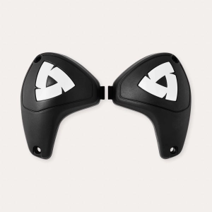 REV'IT! Elbow Slider Kit - Nero Opaco - Bianco