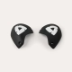 REV'IT! Elbow Slider Set 2 Low - Nero-Bianco